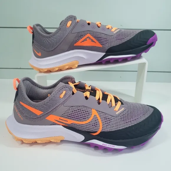 Nike Air Zoom Terra Kiger 8 Purple Orange DH0654-501 Trail Running Shoes Women 9