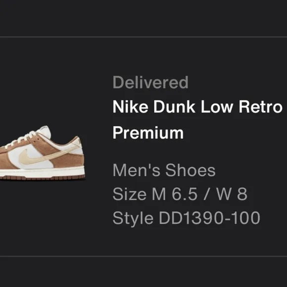 Nike Dunk Low Retro Premium Medium Curry Shoes