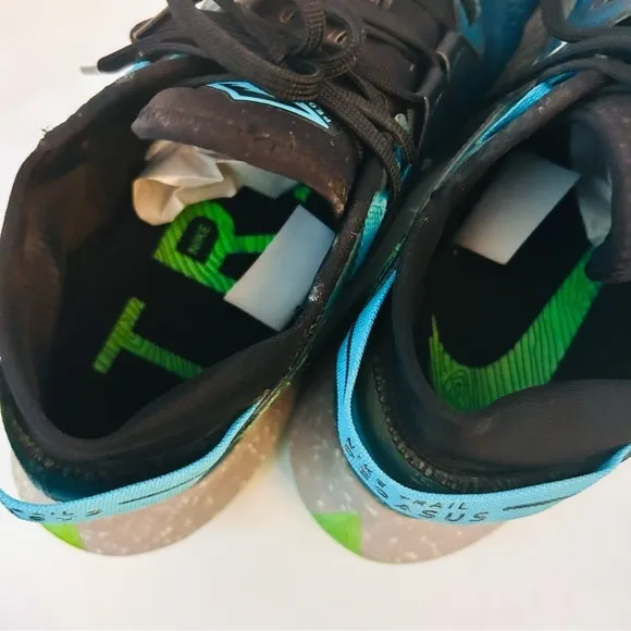 NIKE Men’s Pegasus Trail 2 Dark Teal Green Silver Trail Running Shoes Size 9