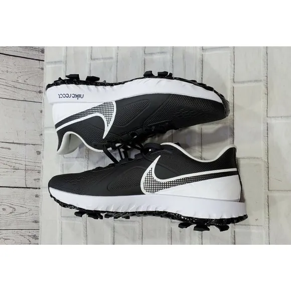 Nike React Infinity Pro Golf Shoes Black White CT6620-003 MENS SIZE 8.5