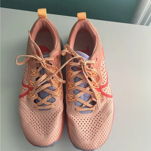 Nike Trail Running Shoes React Pegasus Trail 4, Arctic Orange/Magic Embe…