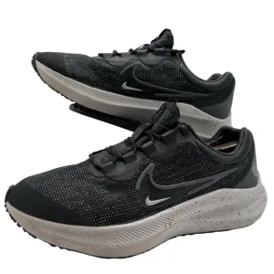 Nike Zoom Winflo 8 Mens 12 Trail Running Shoes Sneakers DC3727-001 Black