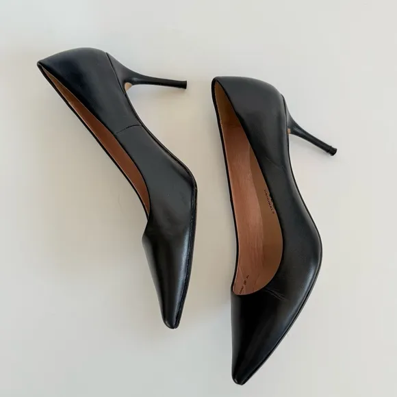 Nina Originals Black Pointed Toe Pump Heels size 8.5