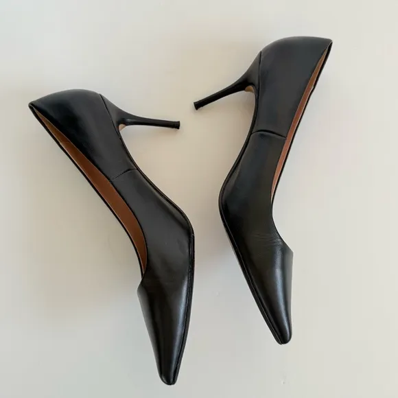 Nina Originals Black Pointed Toe Pump Heels size 8.5