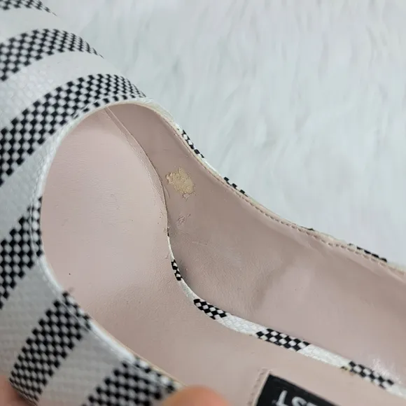 Nine West pointed toe stiletto heels.