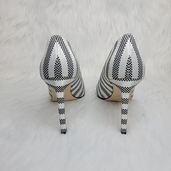Nine West pointed toe stiletto heels.