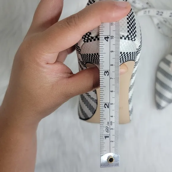 Nine West pointed toe stiletto heels.