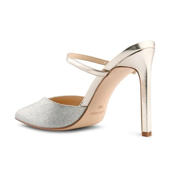 Nine West Tips Heel Mules