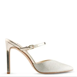 Nine West Tips Heel Mules