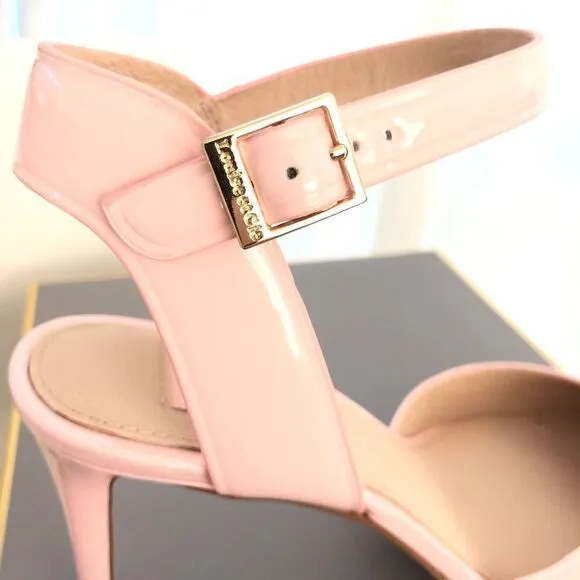 Nordstrom Louise Et Cie Pink Heels Kota Patent Leather Pumps Strappy Stiletto