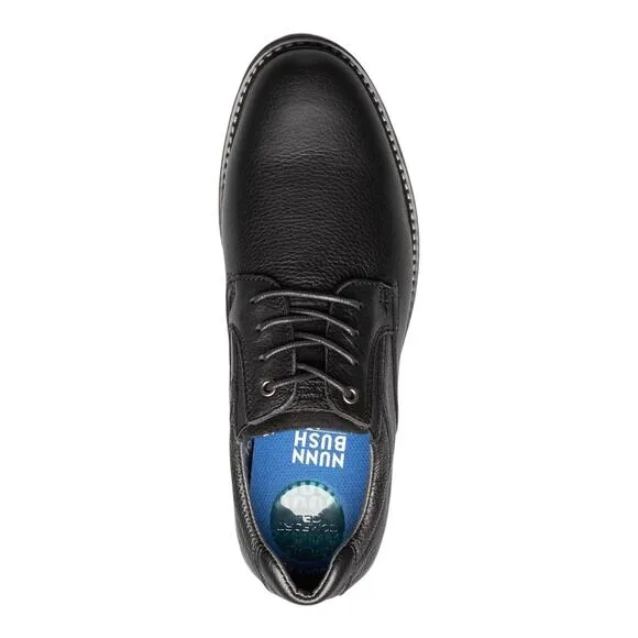 Nunn Bush Men's Bay Ridge Plain Toe Lightweight Oxford Black Size 10 1/2 W