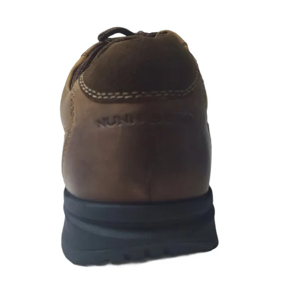 Nunn Bush Mens Cam Lightweight Oxford Leather Brown Crazy Horse 11.5 W