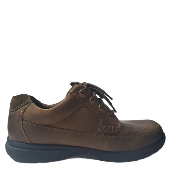Nunn Bush Mens Cam Lightweight Oxford Leather Brown Crazy Horse 11.5 W