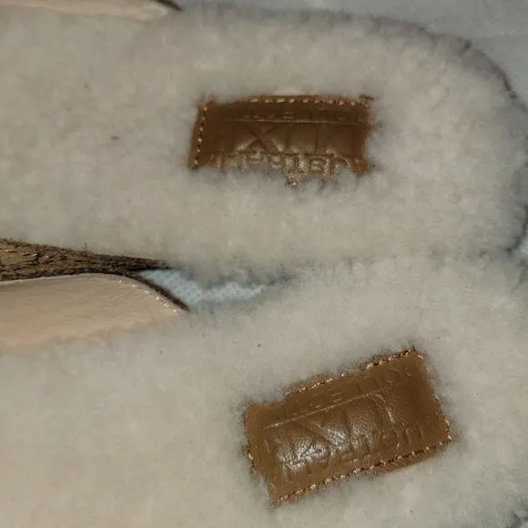 NWOB Australia Luxe Collective Marcos Shearling Mules, 9
