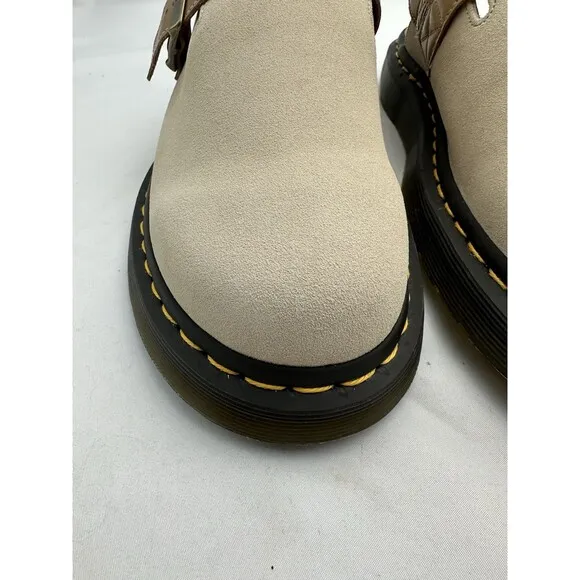 NWOB Dr Martens Jorge II Suede &amp; Leather Slingback Mules Unisex Sz M 11-L 12