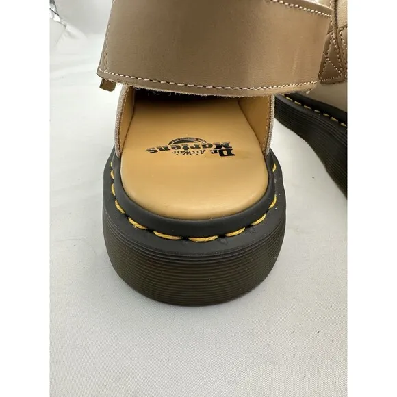NWOB Dr Martens Jorge II Suede &amp; Leather Slingback Mules Unisex Sz M 11-L 12