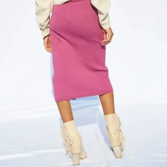 NWOB Free People Wild Rose Bone Leather Slouch Boot Made in Italy Women's Size 6