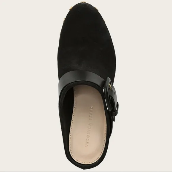 NWOB Veronica Beard Suede Dacey Clog Mules. Size 6.