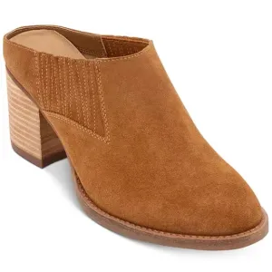 NWOT Aqua College Women’s Brown Suede Nan Waterproof Mules Size 10M
