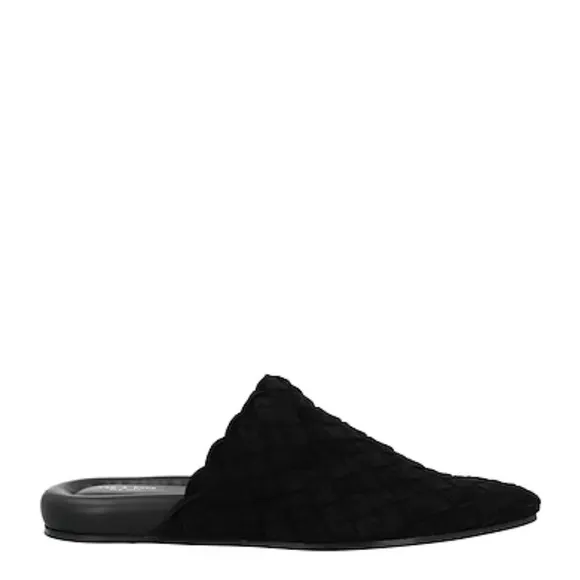 NWOT Black Rag &amp; Bone Mules with intrecciato Design