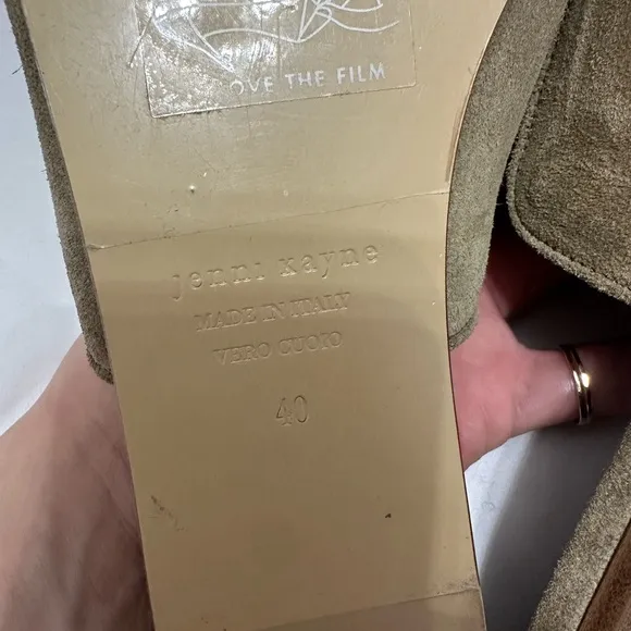 NWOT Jenni Kayne Suede Mule