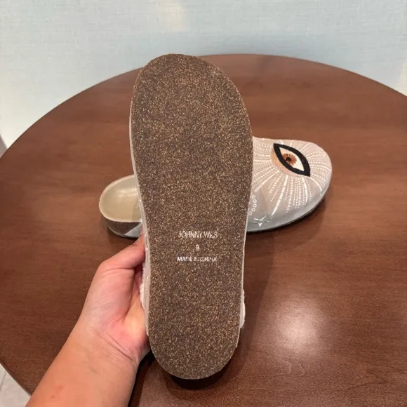 NWOT Johnny Was Celestial Mule, Size 8