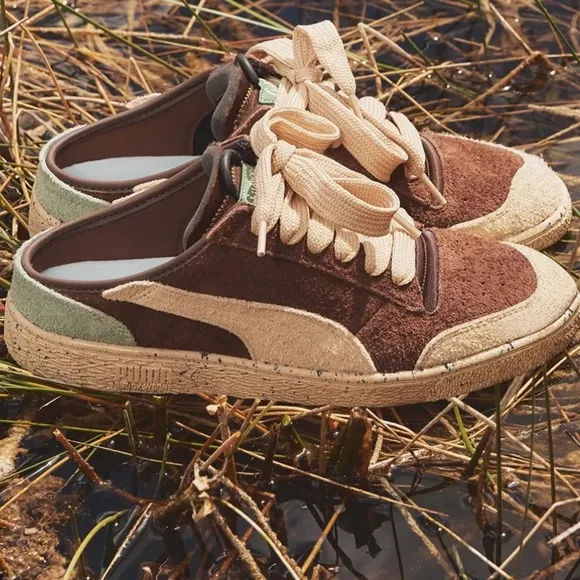NWOT Puma Childhood Dreams X Ralph Sampson Lace Up Mules Sneakers Size 10 Men’s