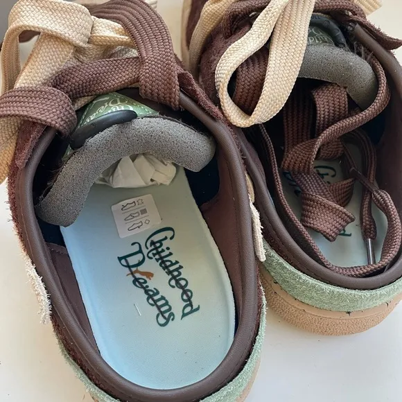 NWOT Puma Childhood Dreams X Ralph Sampson Lace Up Mules Sneakers Size 10 Men’s