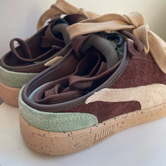 NWOT Puma Childhood Dreams X Ralph Sampson Lace Up Mules Sneakers Size 10 Men’s