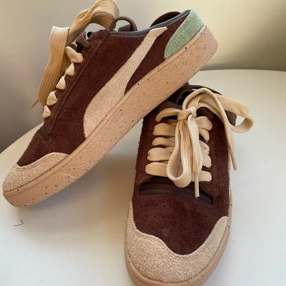 NWOT Puma Childhood Dreams X Ralph Sampson Lace Up Mules Sneakers Size 10 Men’s