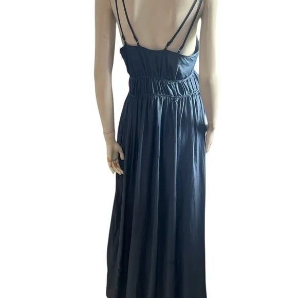 NWT Banana Republic Rosalia Cotton Silk Maxi Dress  Summer Wedding Feminine 4