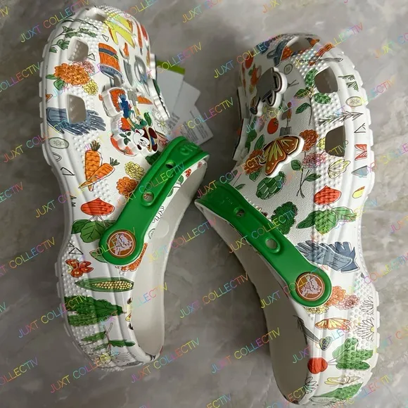 NWT Crocs Disney Parks Flowers And Garden Festival Mickey Classic Clogs