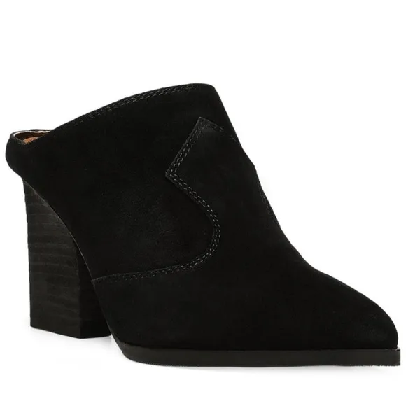 NWT Donald Pliner Vama Suede Mules