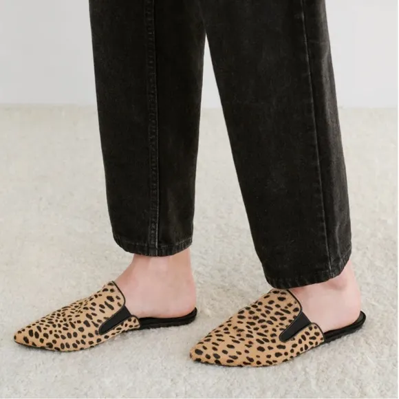 NWT Jenni Kayne Pony Hair Mule