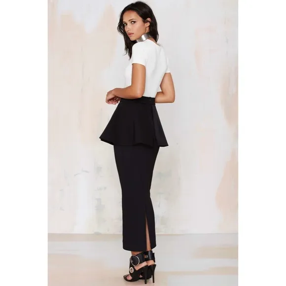 NWT NASTY GAL Midi Skirt