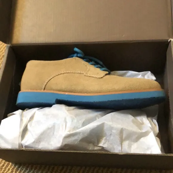 NWT NIB Kids’ Florsheim Suede Oxfords