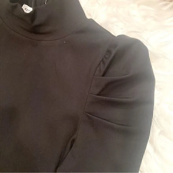 NWT  Rebecca  Minkoff  ‘Darcy’ Turtleneck  Dress  in Black Size XS