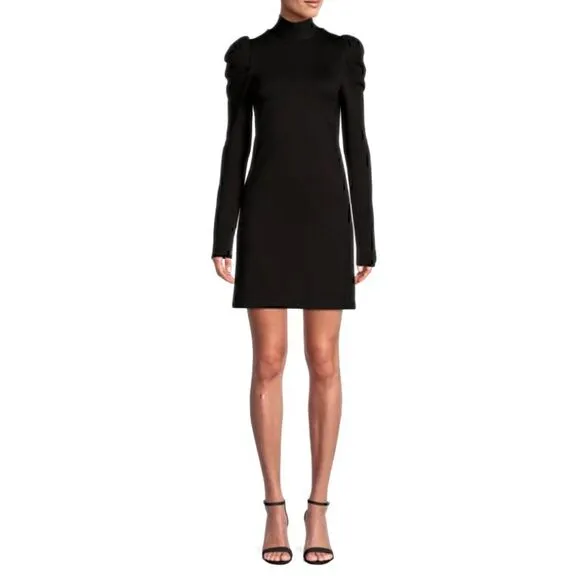 NWT  Rebecca  Minkoff  ‘Darcy’ Turtleneck  Dress  in Black Size XS