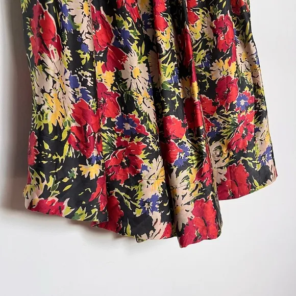 NWT [THE GREAT.] the highland skirt in hidden garden floral