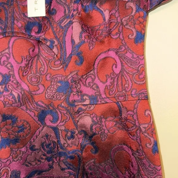 NWT Trina Turk  Multicolored Leigh Dress Retail $398 Size 4