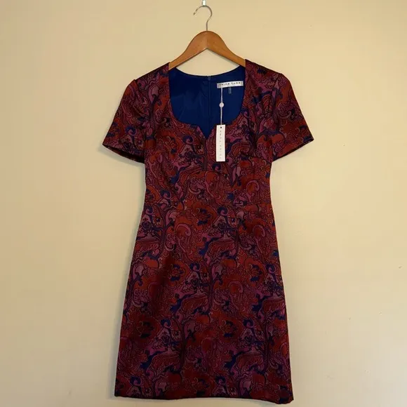 NWT Trina Turk  Multicolored Leigh Dress Retail $398 Size 4