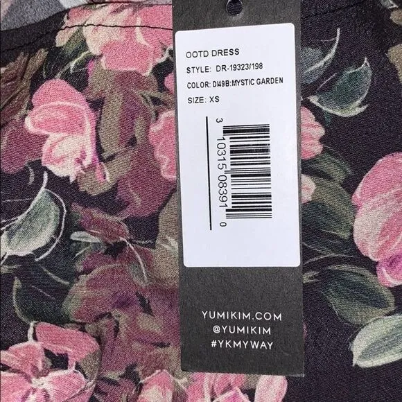 NWT Yumi Kim Ootd Mini Dress in Mystic Garden XS