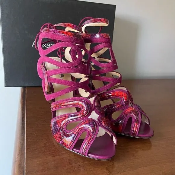 NWT Alexandre Birman Sandalia Salto Alto Heels