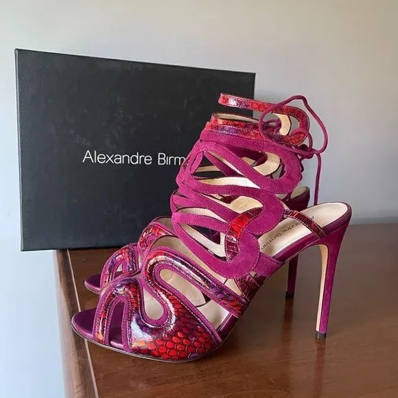 NWT Alexandre Birman Sandalia Salto Alto Heels