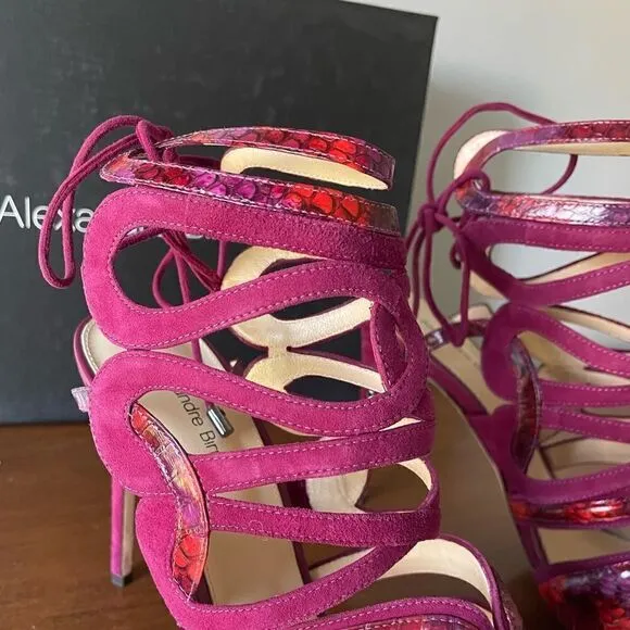 NWT Alexandre Birman Sandalia Salto Alto Heels