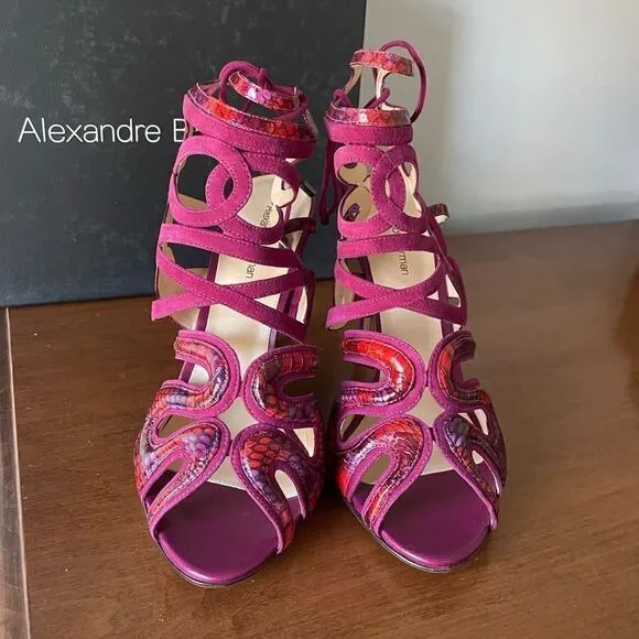 NWT Alexandre Birman Sandalia Salto Alto Heels