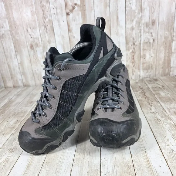 Oboz firebrand Hiking Trail Shoes Low Top Waterproof Breathable Wide US 11.5