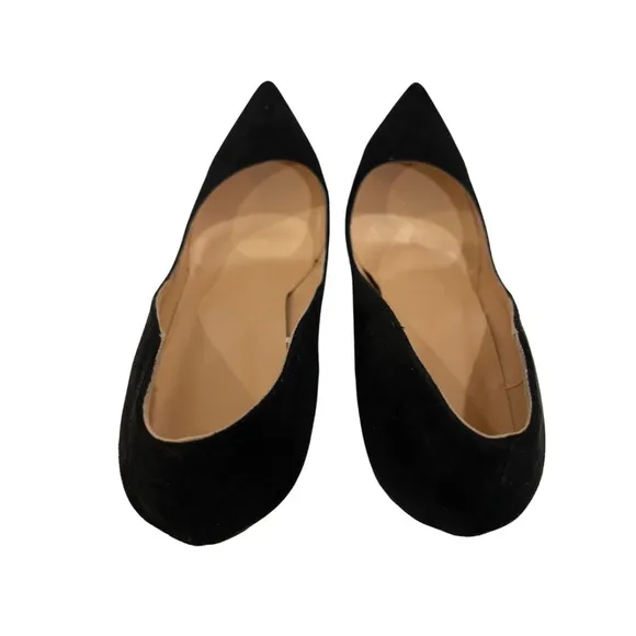 Only Maker Black Suede Pointed Toe Pumps – Size 13