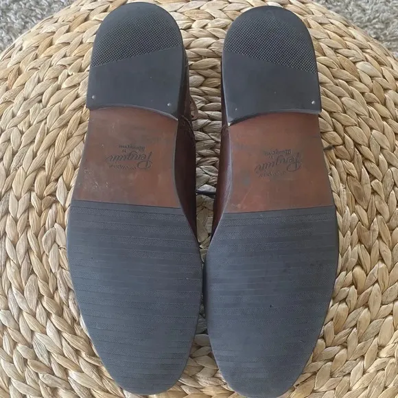 Original Penguin Premium Brown Leather Oxfords
