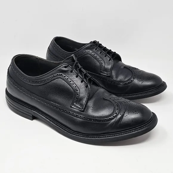 O'Sullivan Vintage Mason Executive Imperial Wingtip Oxford Shoes 10.5 EE Wide